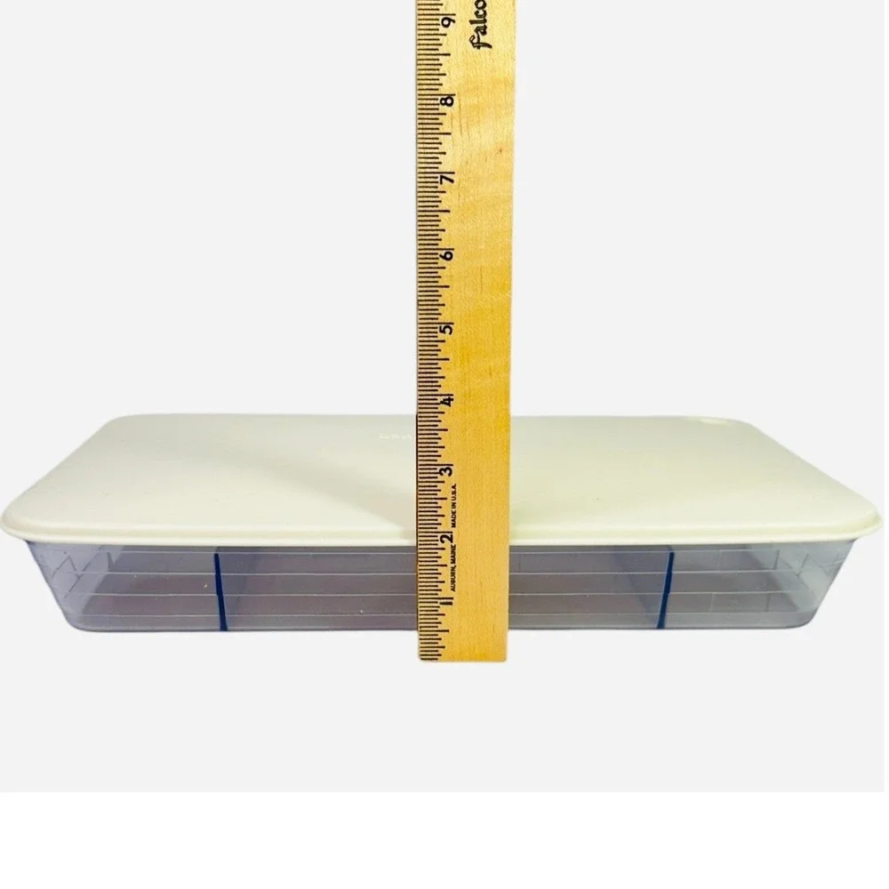 Longaberger CHEESE & CRACKER 9x13 Serving Solutions Protector with Lid #45144